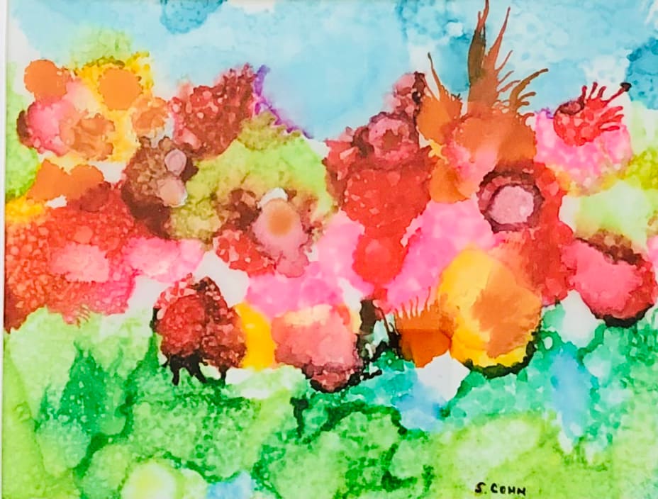 Exploding Poppies by Susan Soffer Cohn 