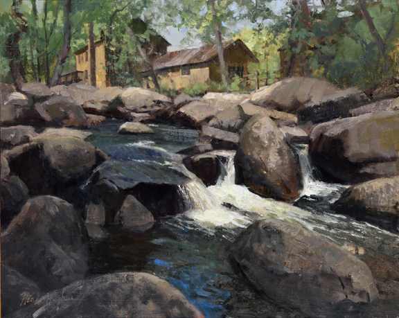 Cascading Waters by Neal Hughes, Image 1.