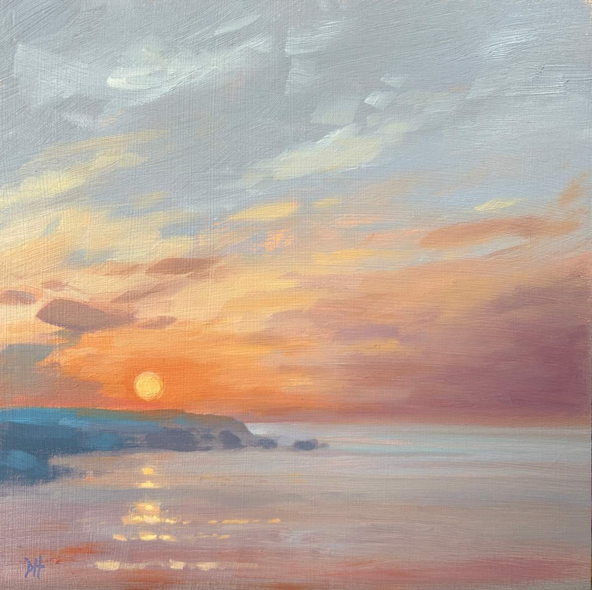 Hazy Sunset by Dawn Harries, Image 1.