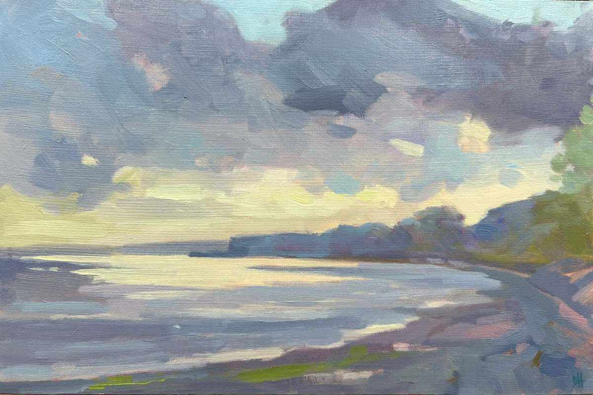 Light Over Lavernock by Dawn Harries 