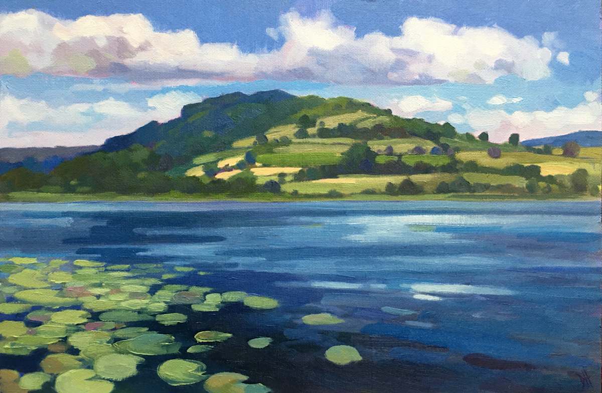 Llangorse Lake by Dawn Harries 