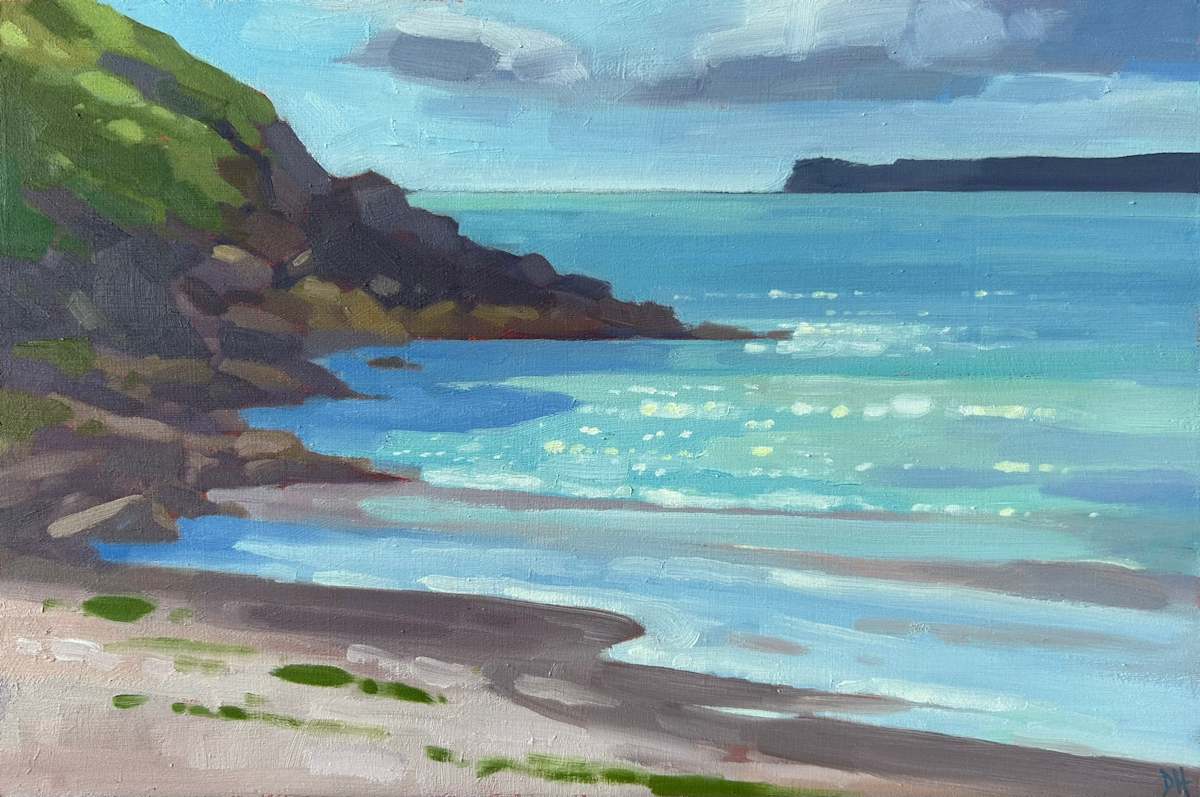 Manorbier Sea Sparkle by Dawn Harries 