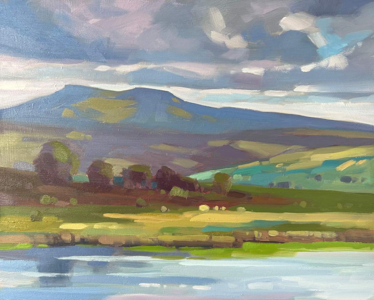 Pen Y Fan & Corn Du by Dawn Harries 