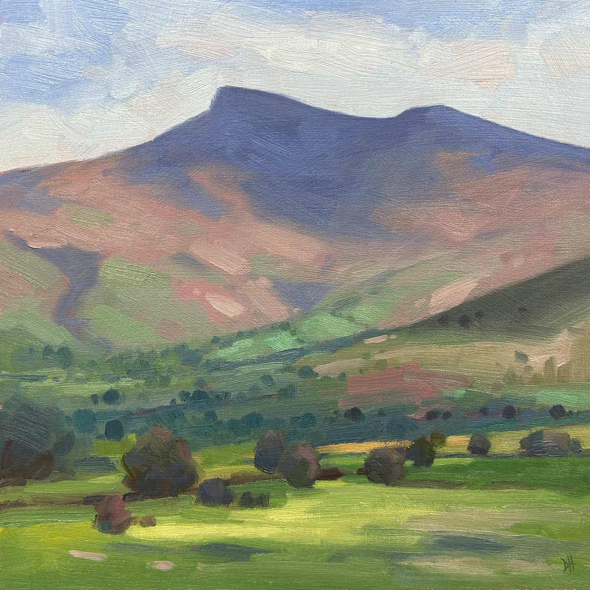 Summer Pen Y Fan by Dawn Harries, Image 1.