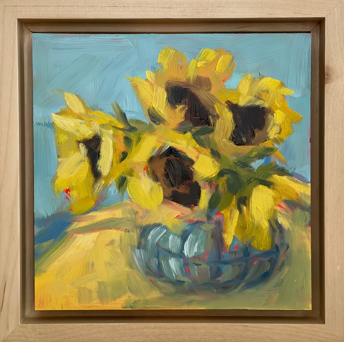 3. Sunny - 1/5/22 Daily Painting by Holt Cleaver 
