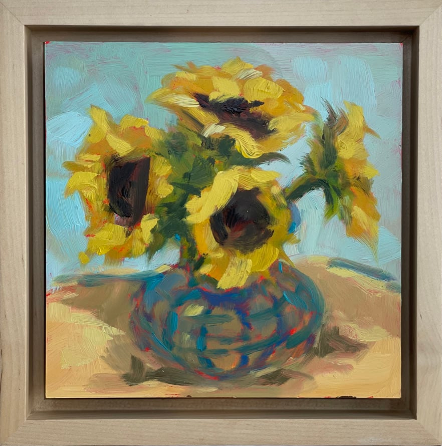 4. Venetian Glass 1/4/22 Daily Painting by Holt Cleaver 