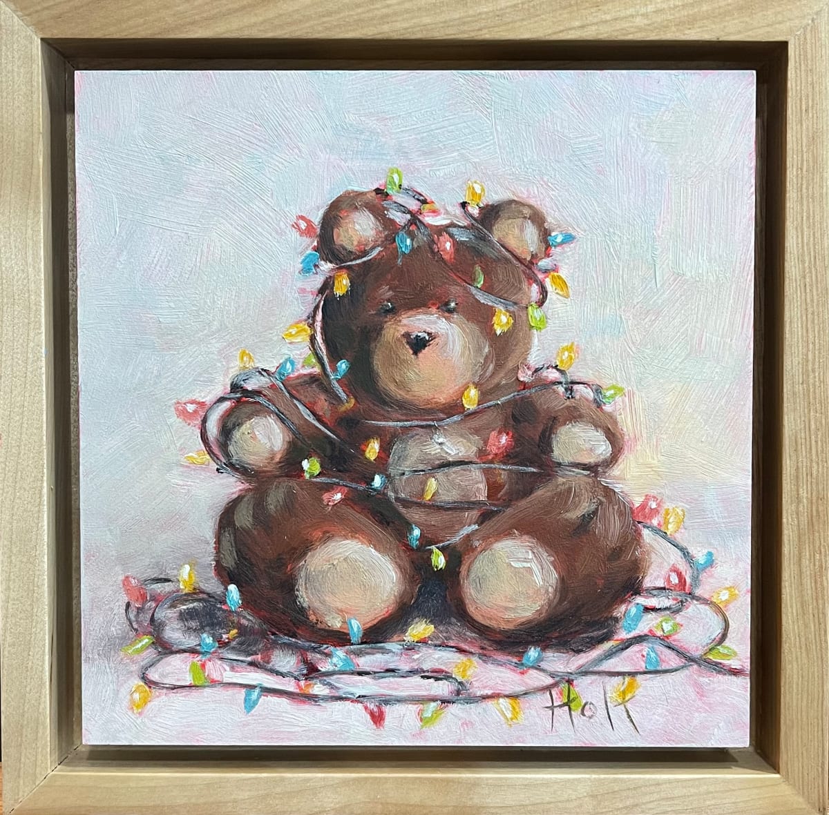 "Tangled in Lights" Bear 4 by Holt Cleaver 