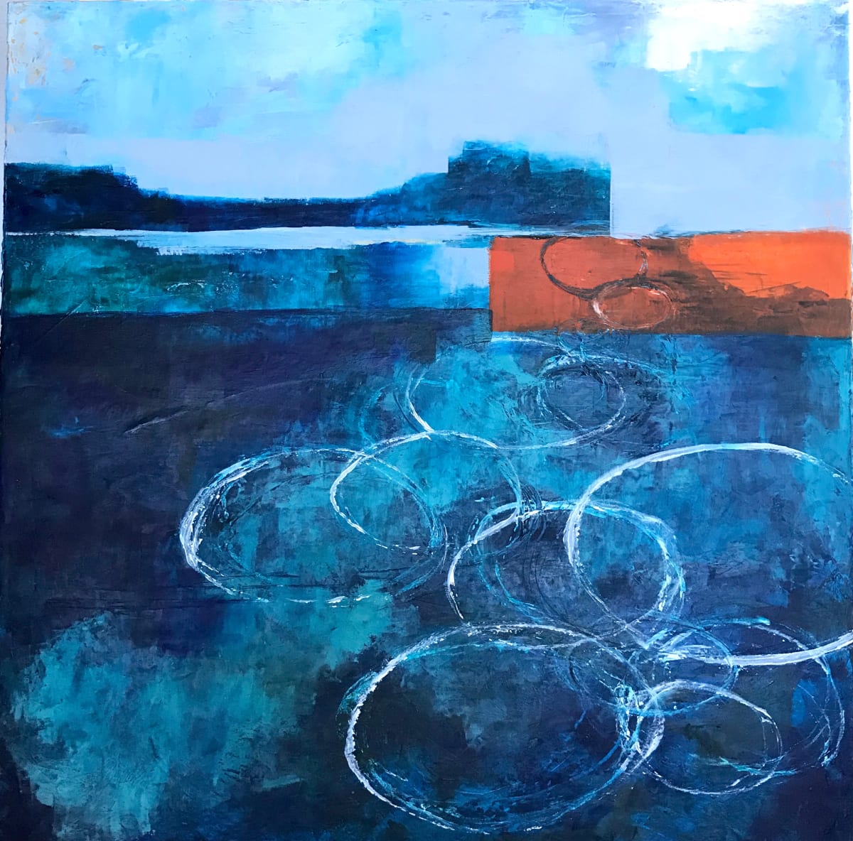 Coastal Reflections IV by Angela Wales 