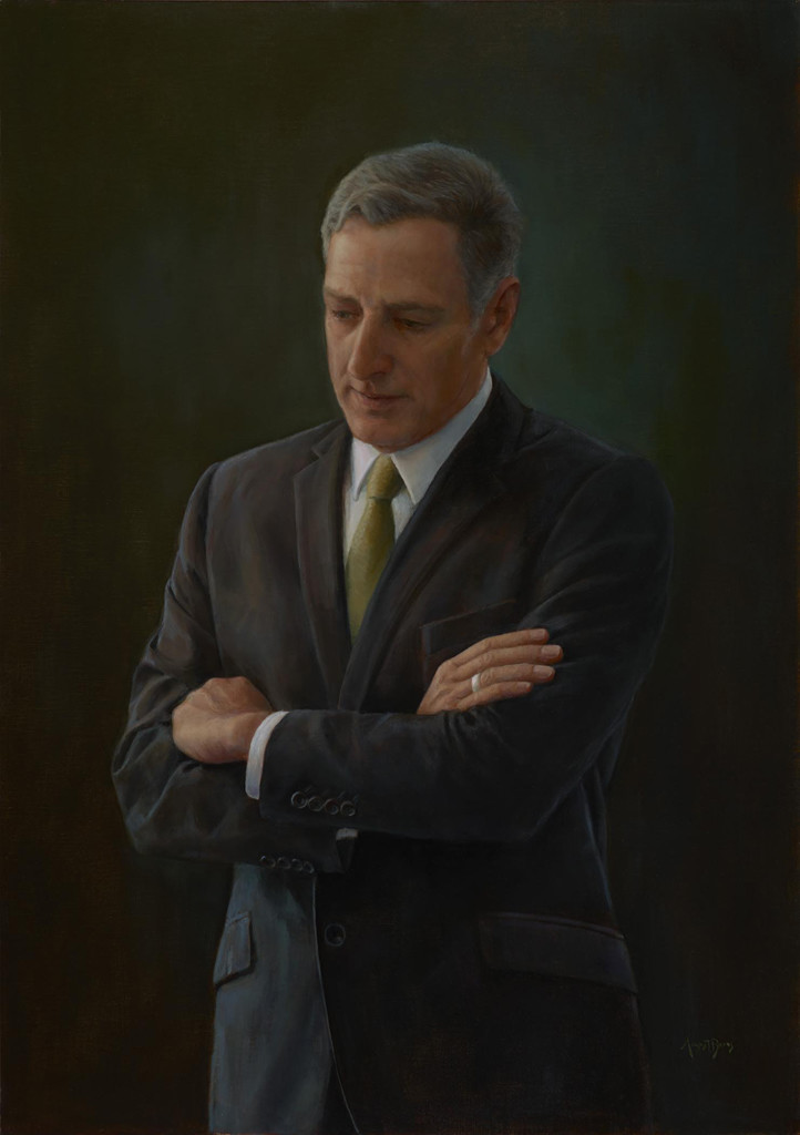 Governor Peter Shumlin, 81st Governor of Vermont, Official Portrait by August Burns 