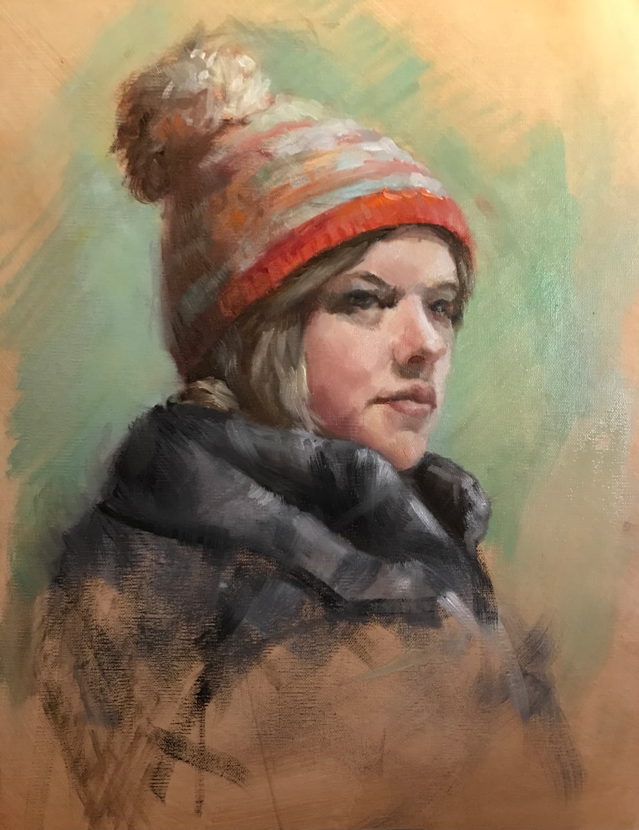 Bethany in Winter Hat 