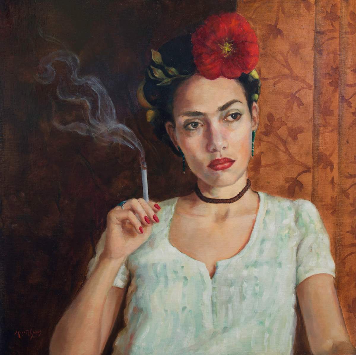 Frida in Red by August Burns, Image 1.