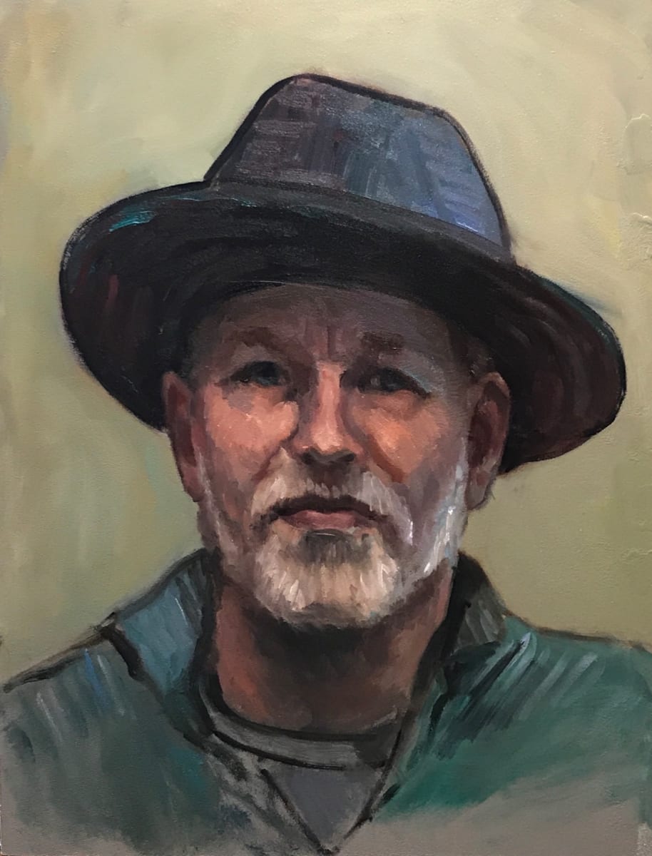 Portrait of Elliot- after Van Gogh 