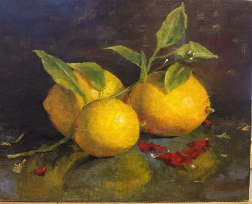 3 Lemons by August Burns, Image 1.