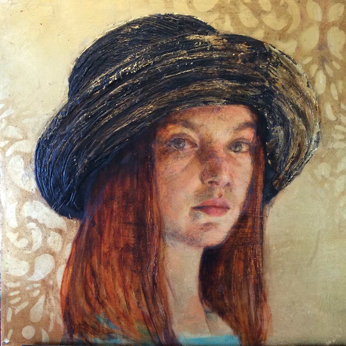 Monica in Hat by August Burns, Image 1.