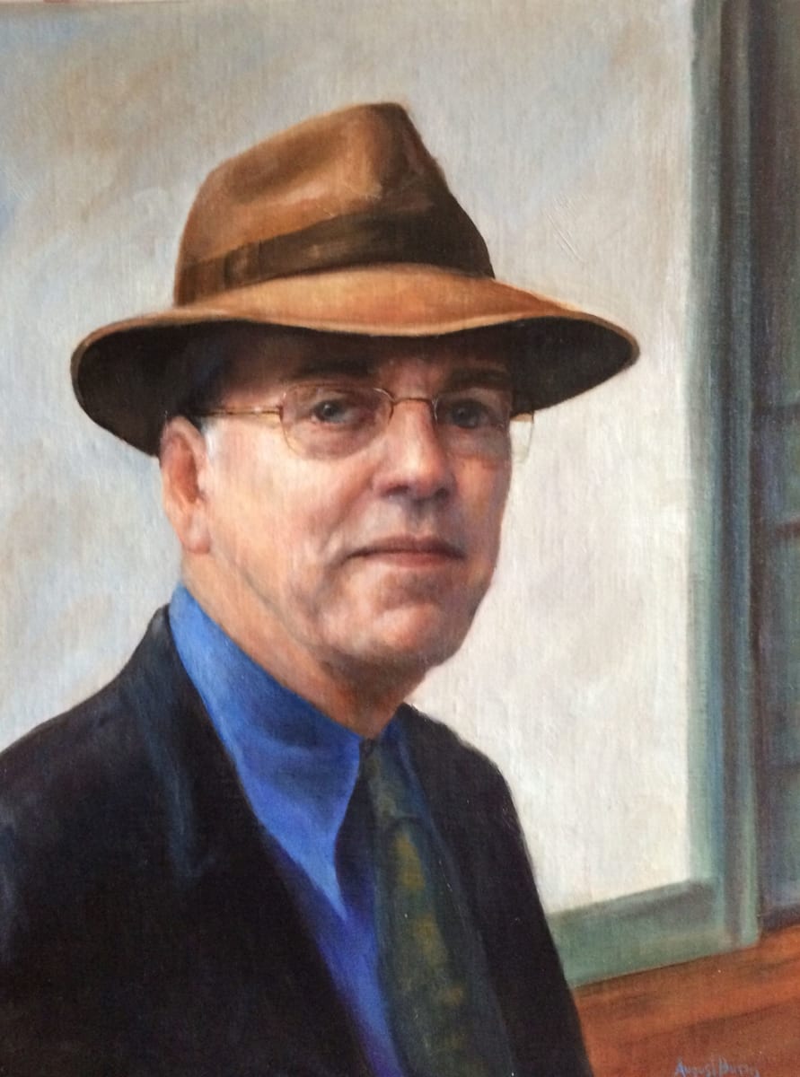 Warren Kitzmiller after Edward Hopper by August Burns 