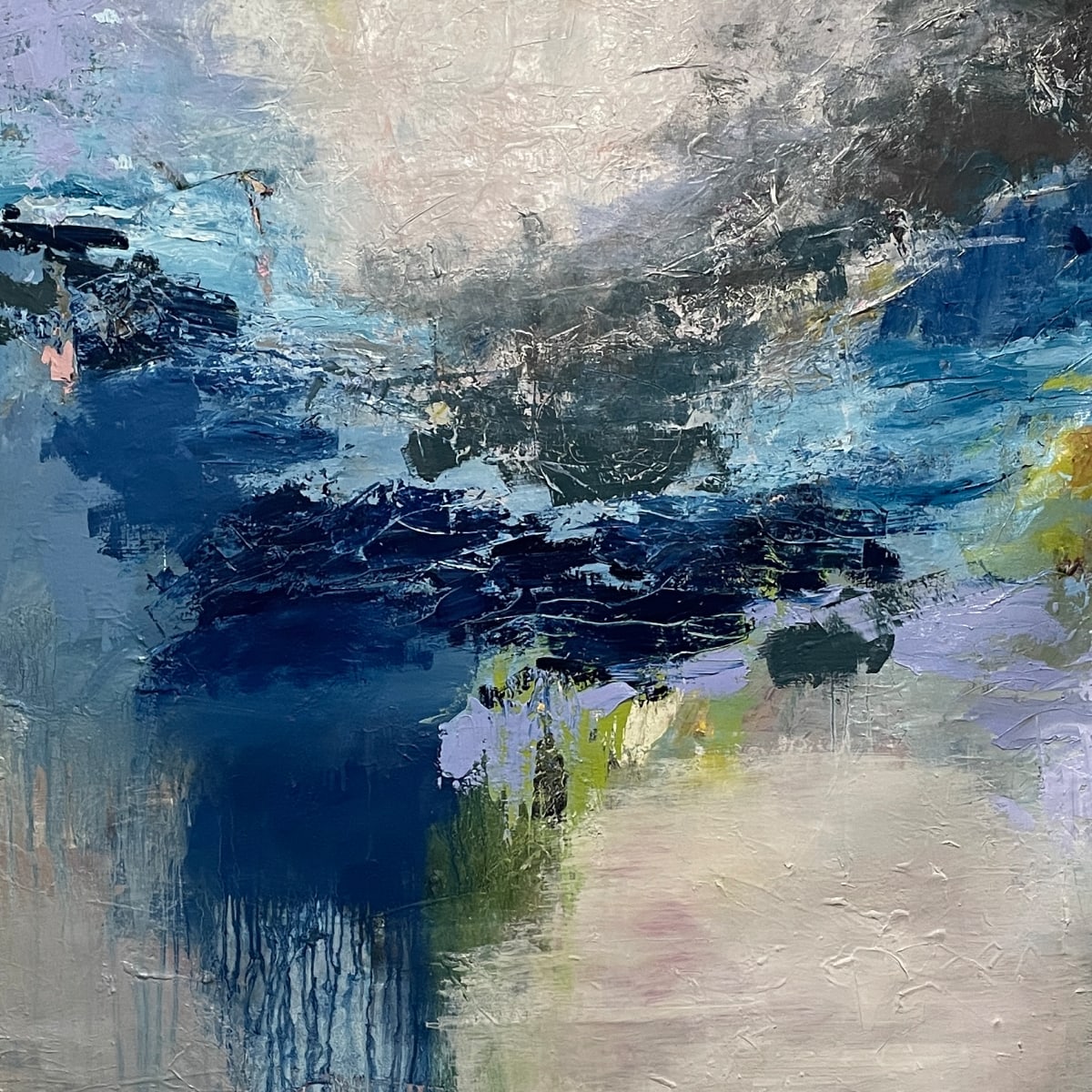 Beneath the Deep Blue by Sandy Palasti 