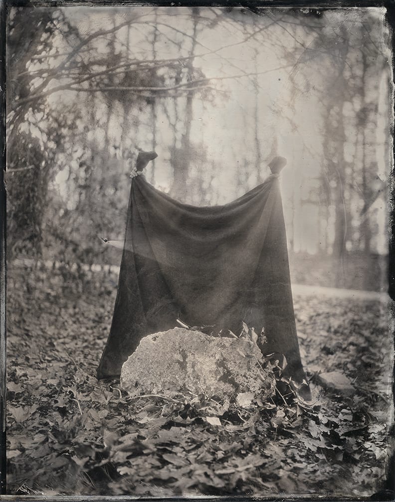 Headstone  Image: This image is only sold as limited editioned Platinum/Palladium prints on handmade Japanese Gampi paper. Three editioned sizes are available.