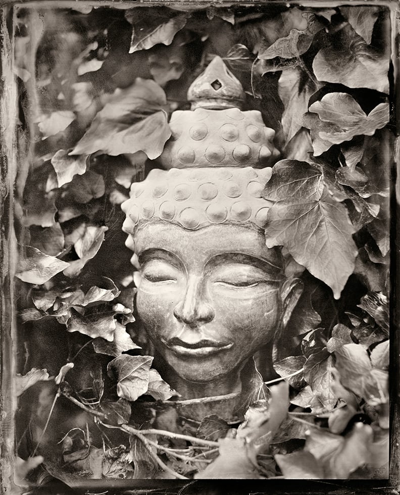Buddha  Image:     This image is only sold as limited editioned Platinum/Palladium prints on handmade Japanese Gampi paper. Three editioned sizes are available.