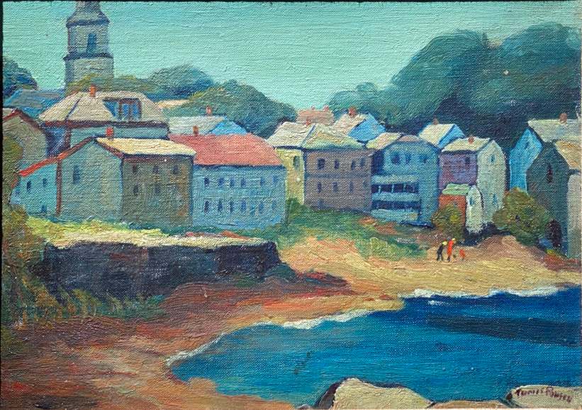 Boothbay Harbor by Tunis Ponsen, Image 1.