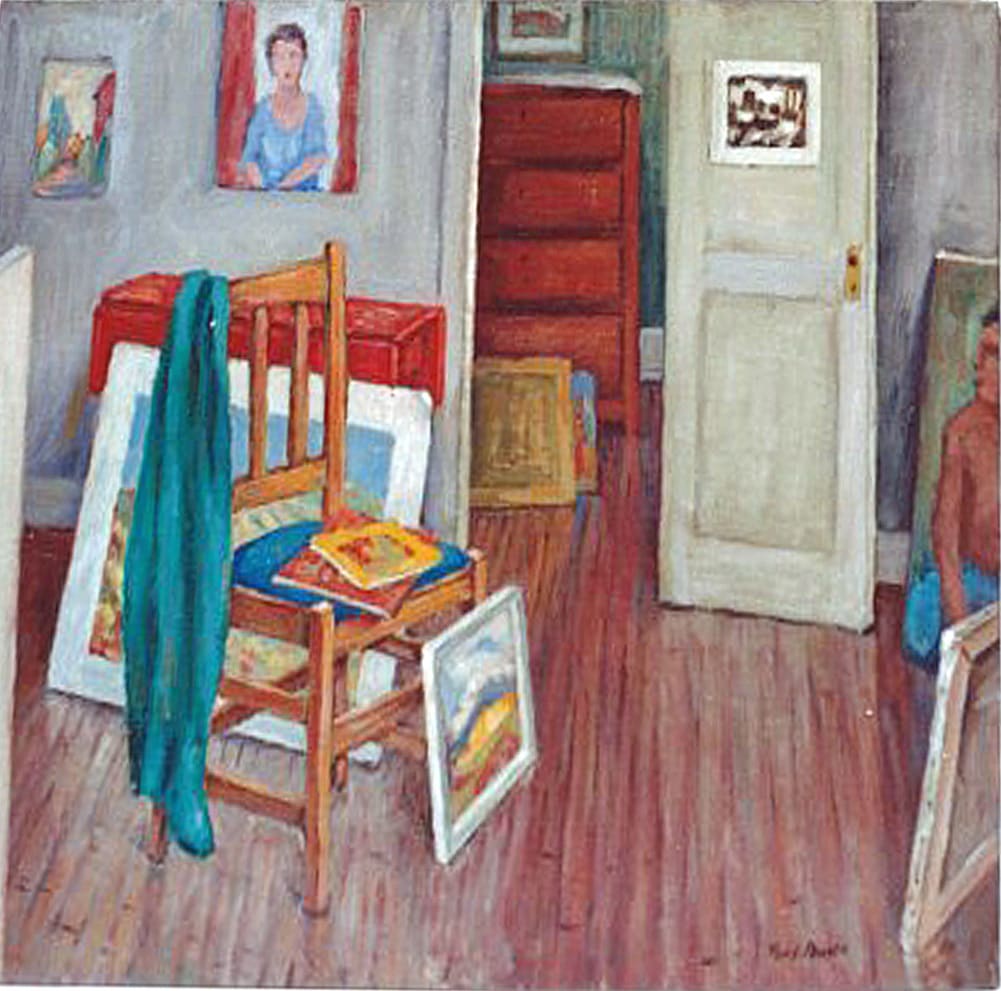 The Open Door Studio Scene by Tunis Ponsen 