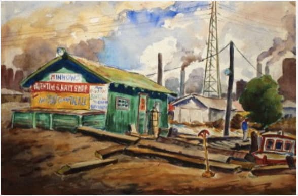 Valentine's Bait Shop by Tunis Ponsen, Image 1.