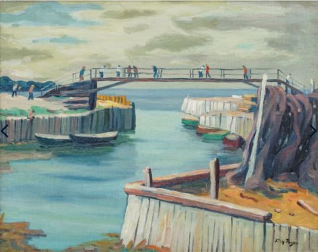 Bridge over the Channel by Tunis Ponsen, Image 1.
