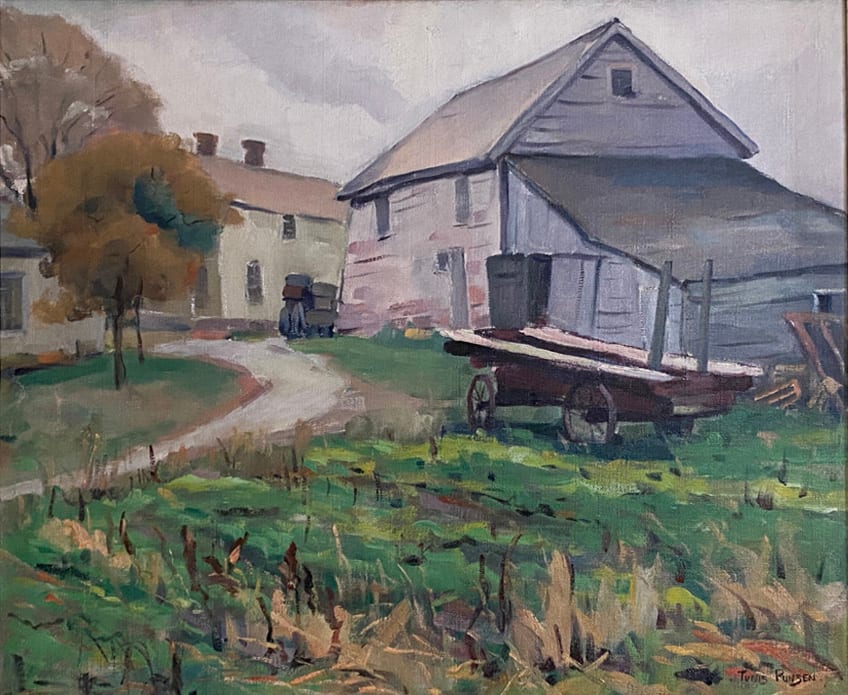 Farm Haywagon by Tunis Ponsen 