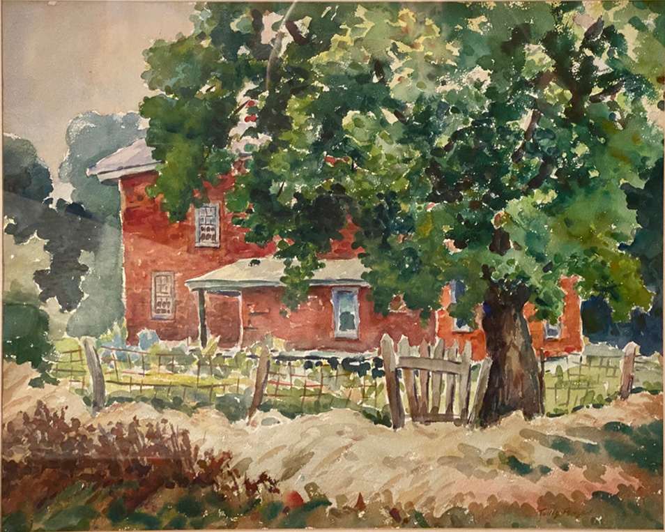 Red Brick House by Tunis Ponsen, Image 1.