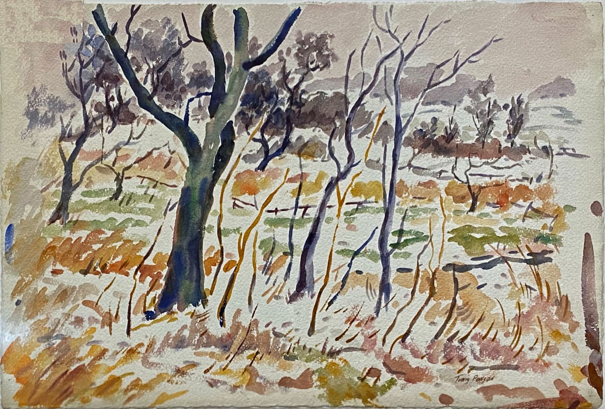 Trees in Late Winter by Tunis Ponsen, Image 1.