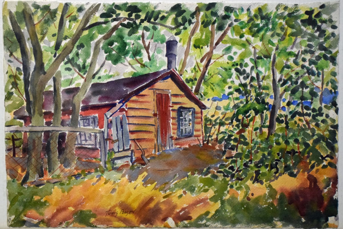 Red Cabin by Tunis Ponsen, Image 2.