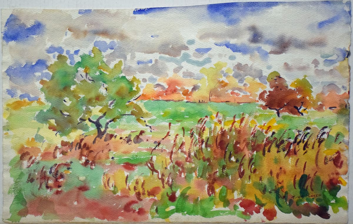 Early Autumn Landscape by Tunis Ponsen, Image 1.