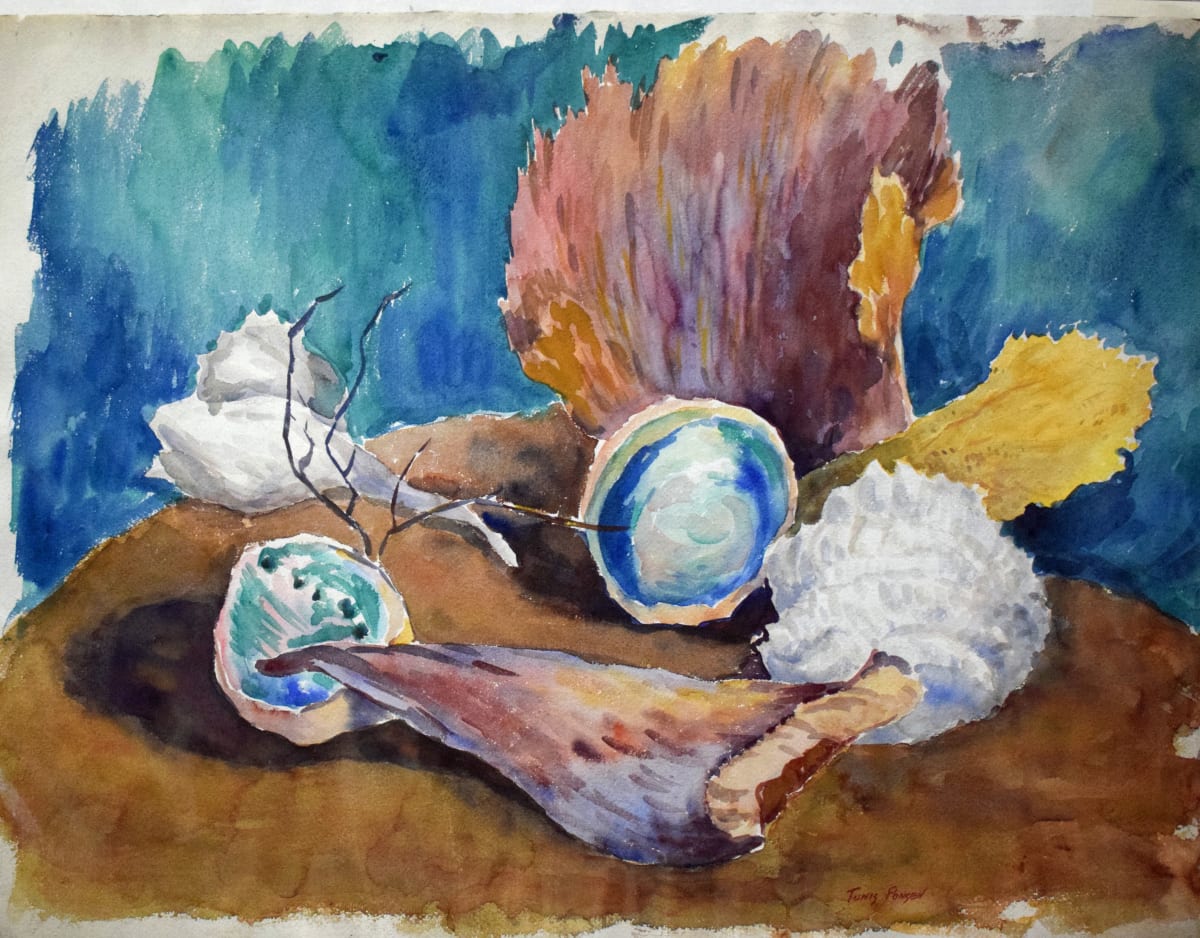 Sea Fans and Abalone Shells by Tunis Ponsen, Image 1.