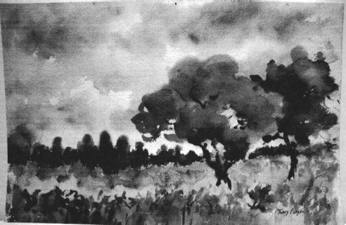 Summer Landscape by Tunis Ponsen, Image 1.