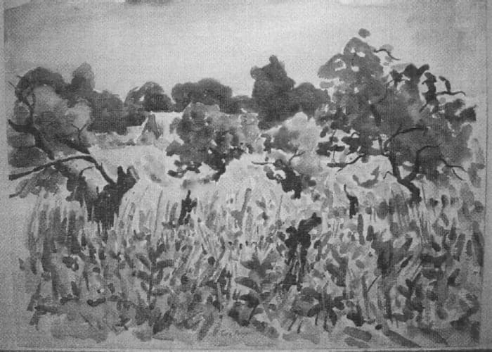 Old Apple Orchard by Tunis Ponsen, Image 1.
