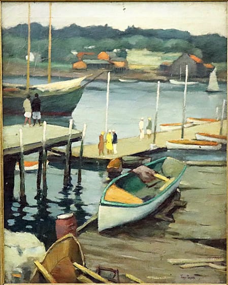 After the Rain, Boothbay Harbor by Tunis Ponsen, Image 1.