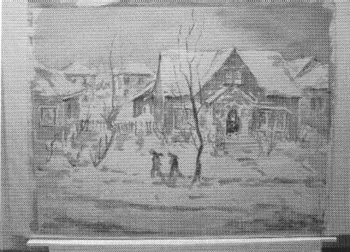 Chicago Winter Street by Tunis Ponsen, Image 1.