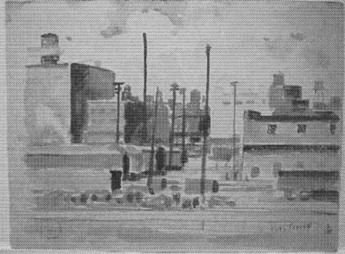 Chicago Rail Yard by Tunis Ponsen, Image 1.