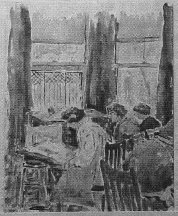 Painting Class by Tunis Ponsen, Image 1.