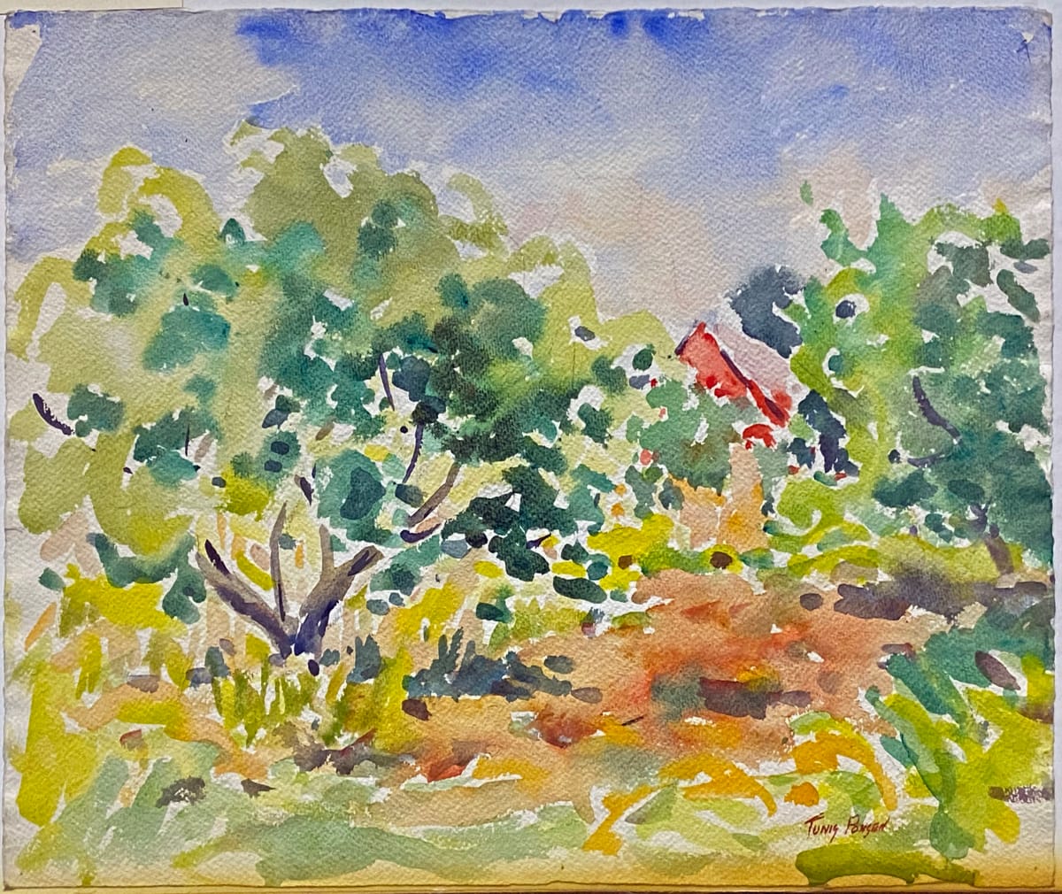 Hidden Barn by Tunis Ponsen 