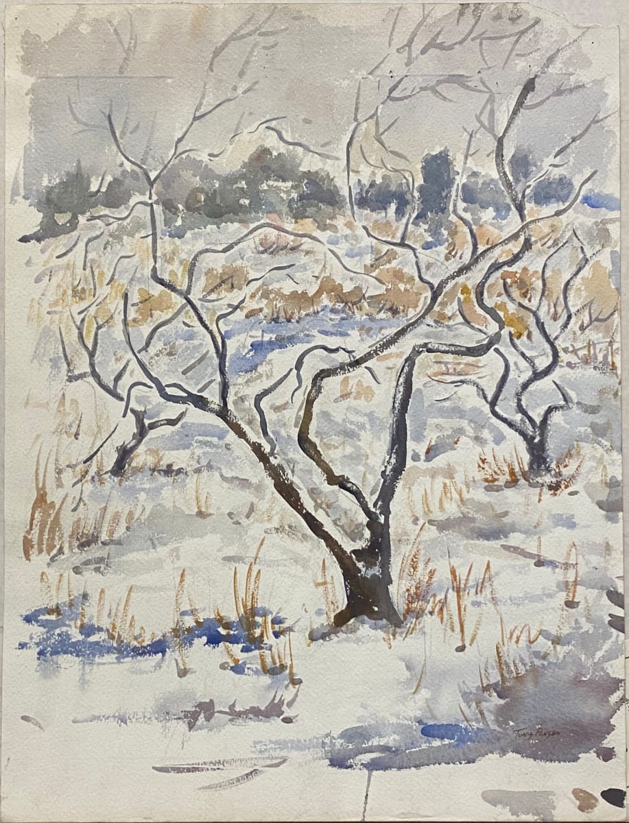 Barren Trees win Winter under Grey Sky by Tunis Ponsen, Image 1.