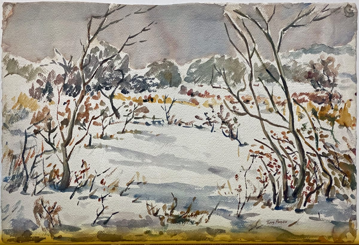 Field in Winter by Tunis Ponsen, Image 1.