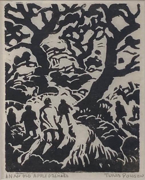 In an Old Apple Orchard by Tunis Ponsen, Image 2.