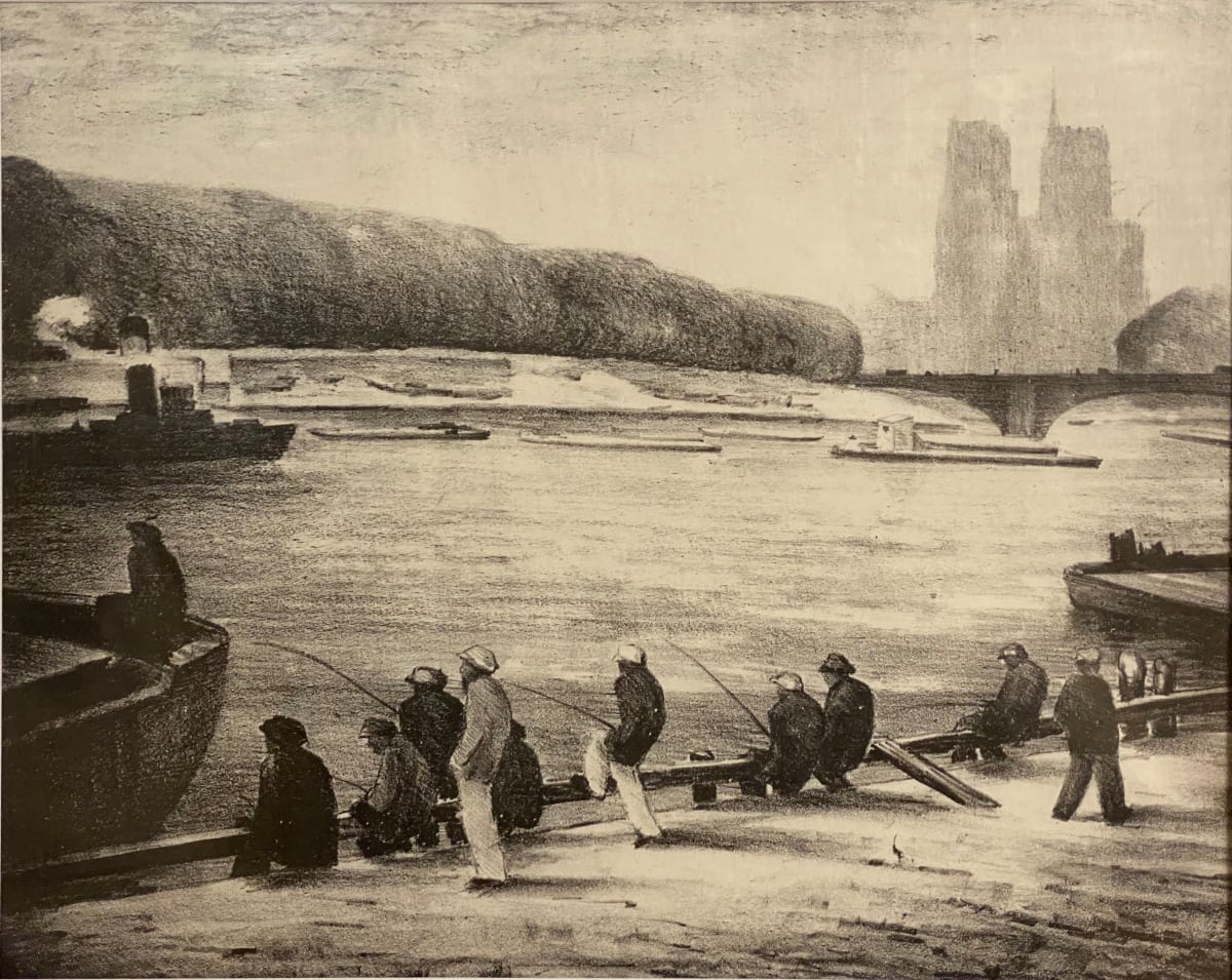 Fishing on the Seine by Tunis Ponsen 