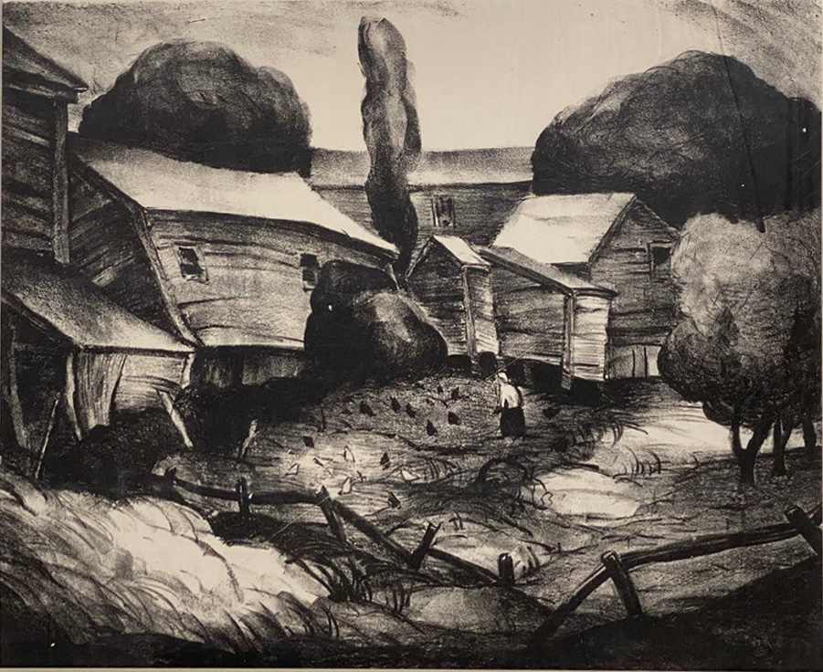 Farmyard in Illinois by Tunis Ponsen, Image 2.