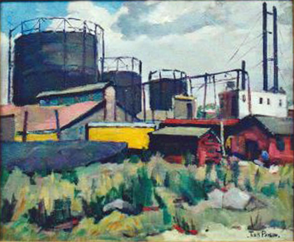 Gas Storage Facility by Tunis Ponsen 