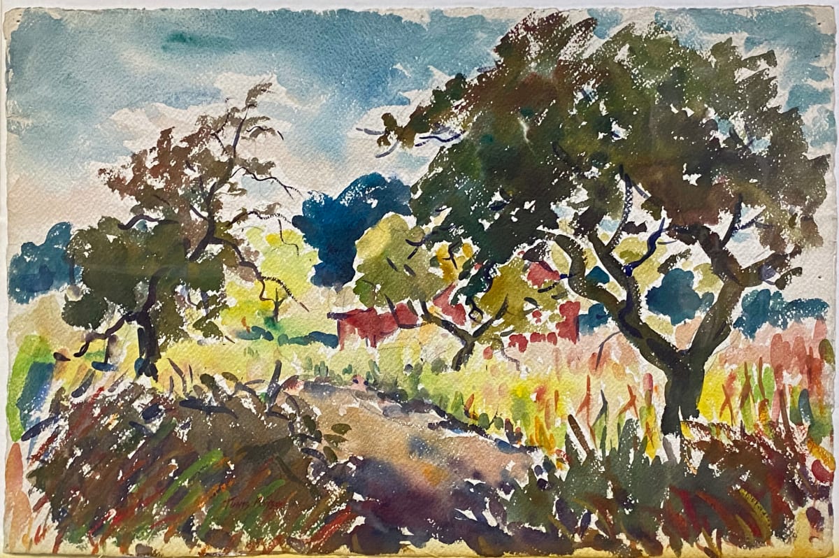 Pathway to the Barn by Tunis Ponsen, Image 1.