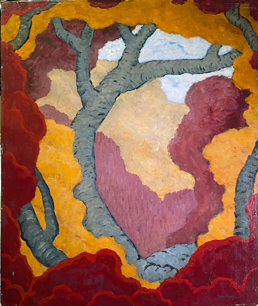 Trees in Magical Color Scheme by Tunis Ponsen, Image 1.