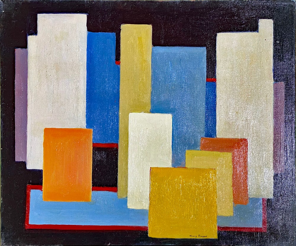 Colorful Squares and Rectangles by Tunis Ponsen, Image 1.