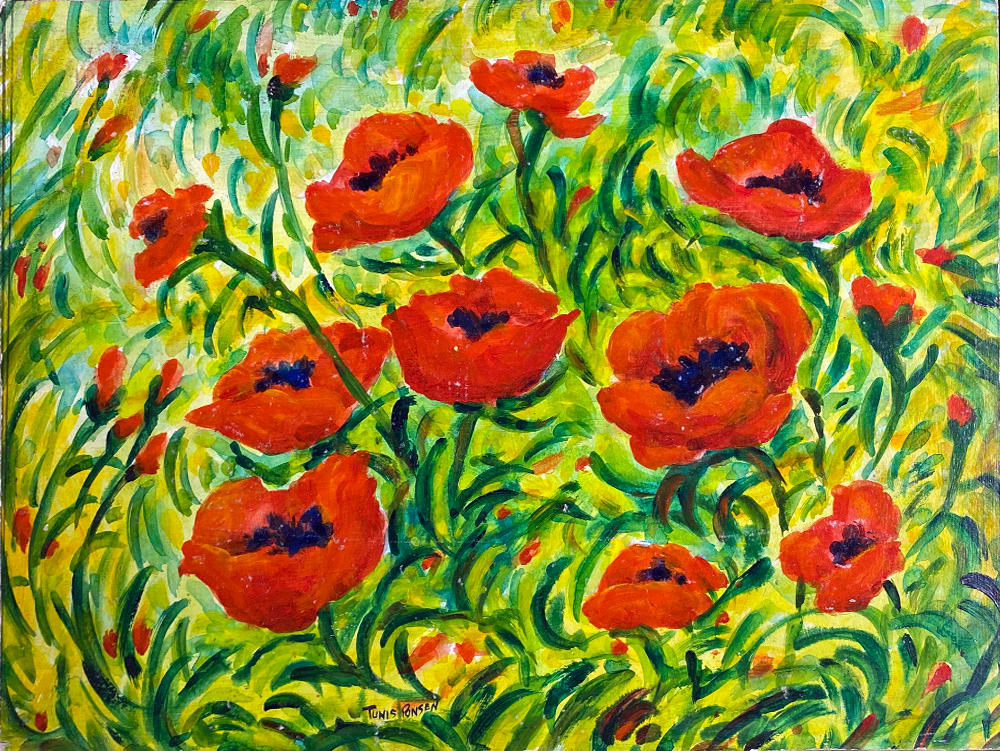 Poppies by Tunis Ponsen, Image 1.