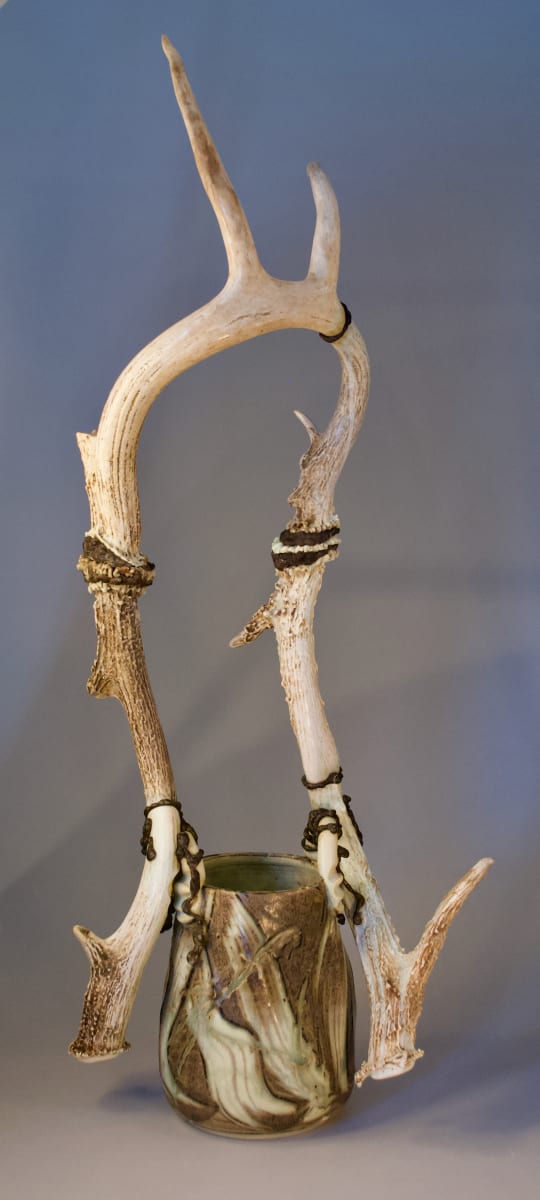 Antler Vase #2 by Jeffrey Taylor 